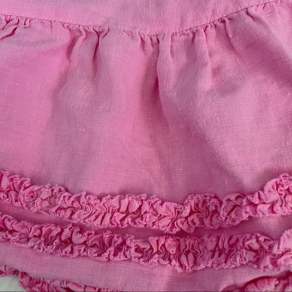 Vintage Juicy Couture Mini Linen Skirt - Picture 5 of 5